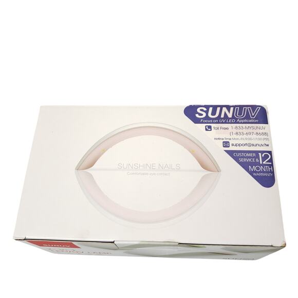Sunuv Sunshine Nails UV Nail Lamp Sun 9C 2 in 1 Led/UV Lamp NIB - Picture 6 of 8
